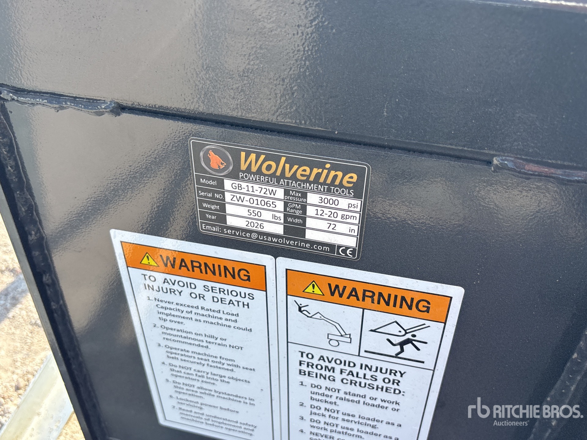 2026 Wolverine GB-11-72W