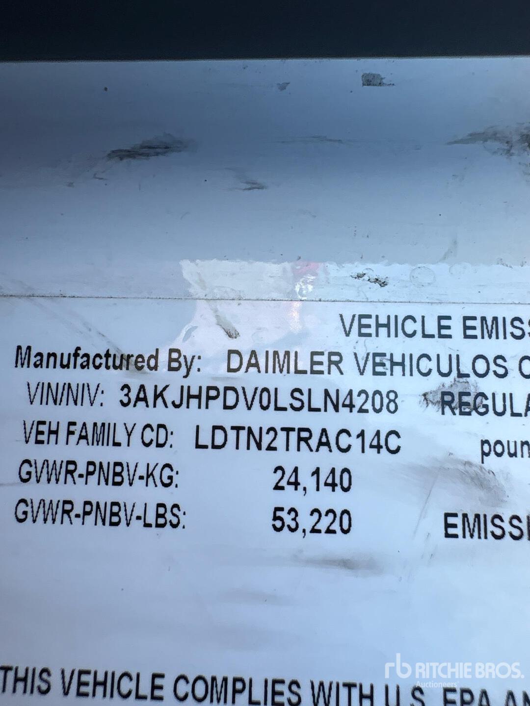 2020 Freightliner CASCADIA 116