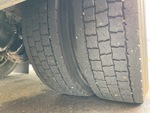 Underbody with Left Rear Drive Tires