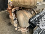Motor with Diesel Particulate Filter