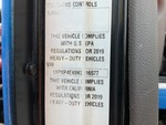 General Appearance with Frame Stamp Serial Number/VIN Photo