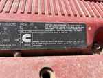 Engine with Emission Label