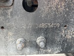 General Appearance with Frame Stamp Serial Number/VIN Photo