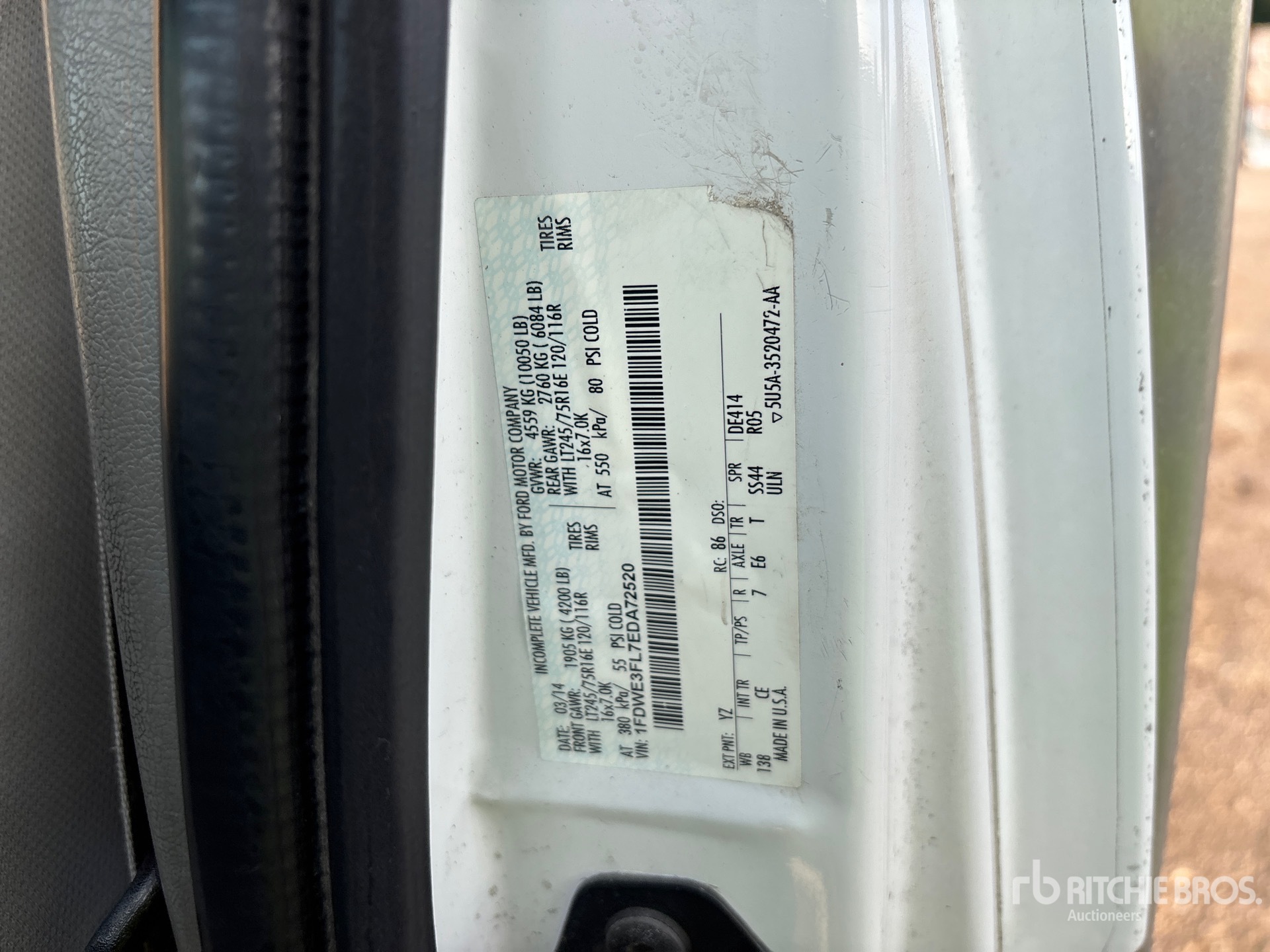 2014 Ford E-350