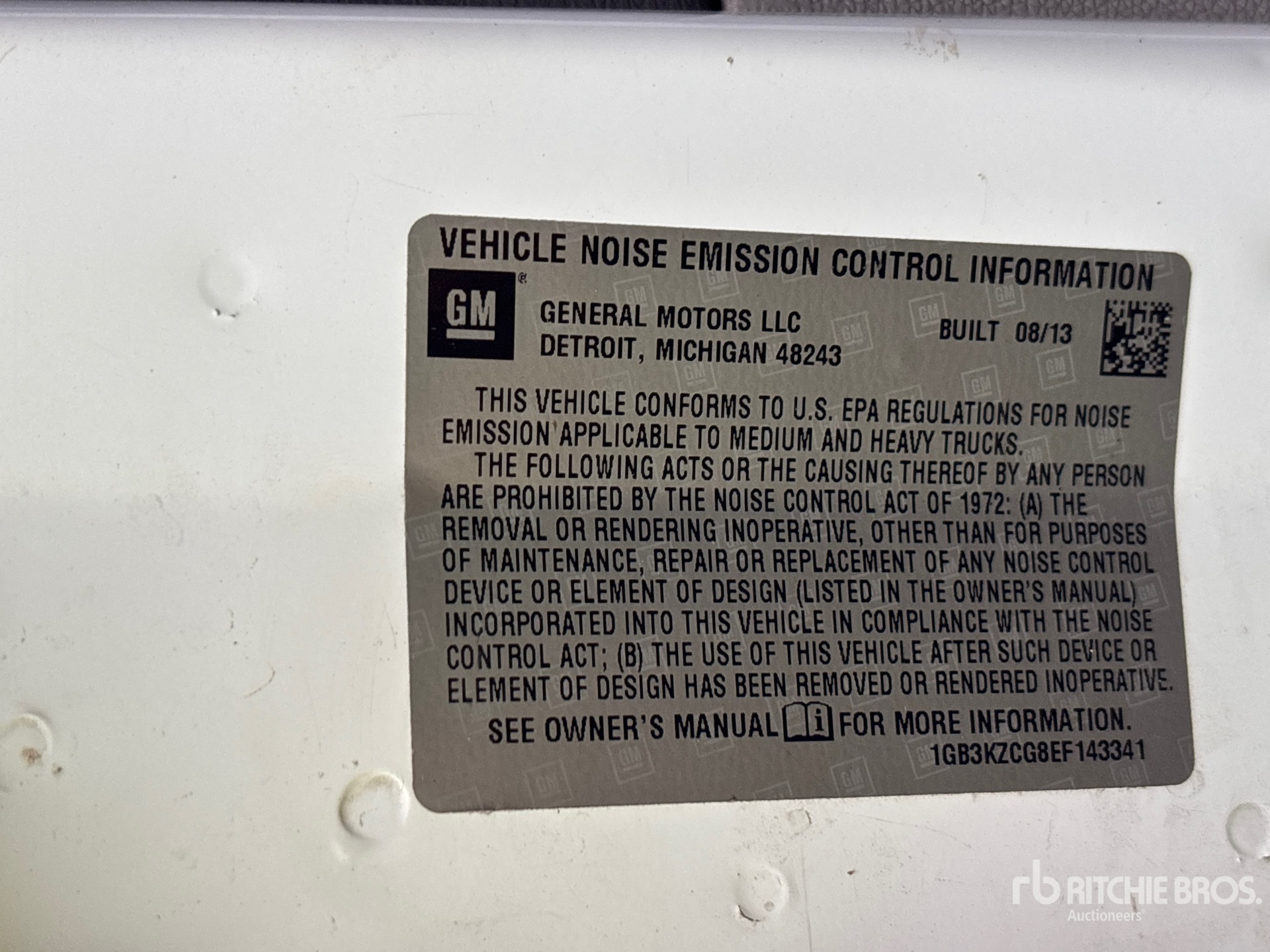 2014 Chevrolet 3500