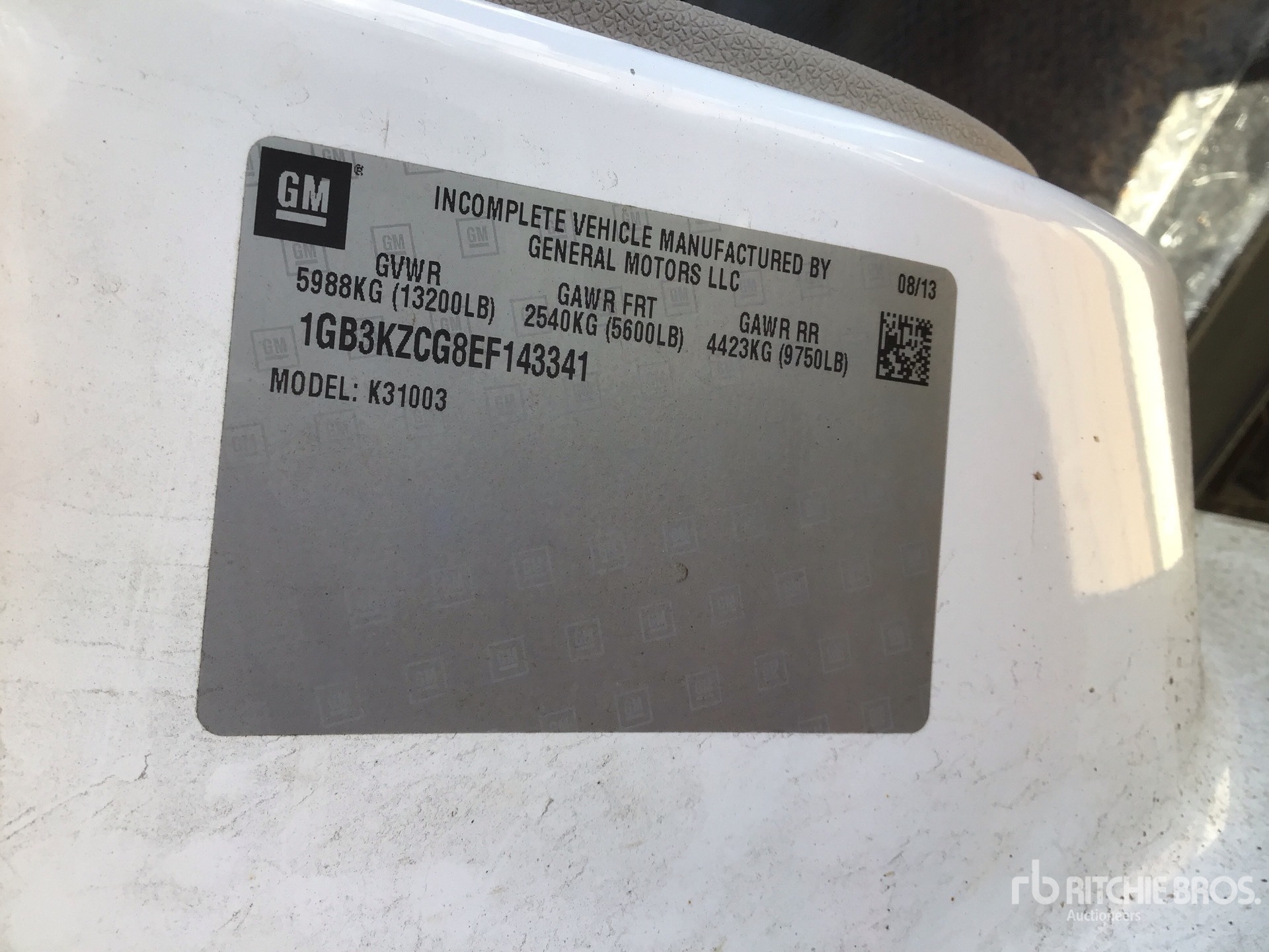Photo of a 2014 Chevrolet 3500