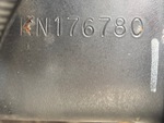 General Appearance with Frame Stamp Serial Number/VIN Photo