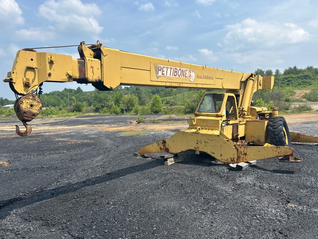 1975 Pettibone Multikrane 30 4x4 Carry Deck Crane