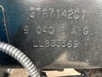 General Appearance with Frame Stamp Serial Number/VIN Photo