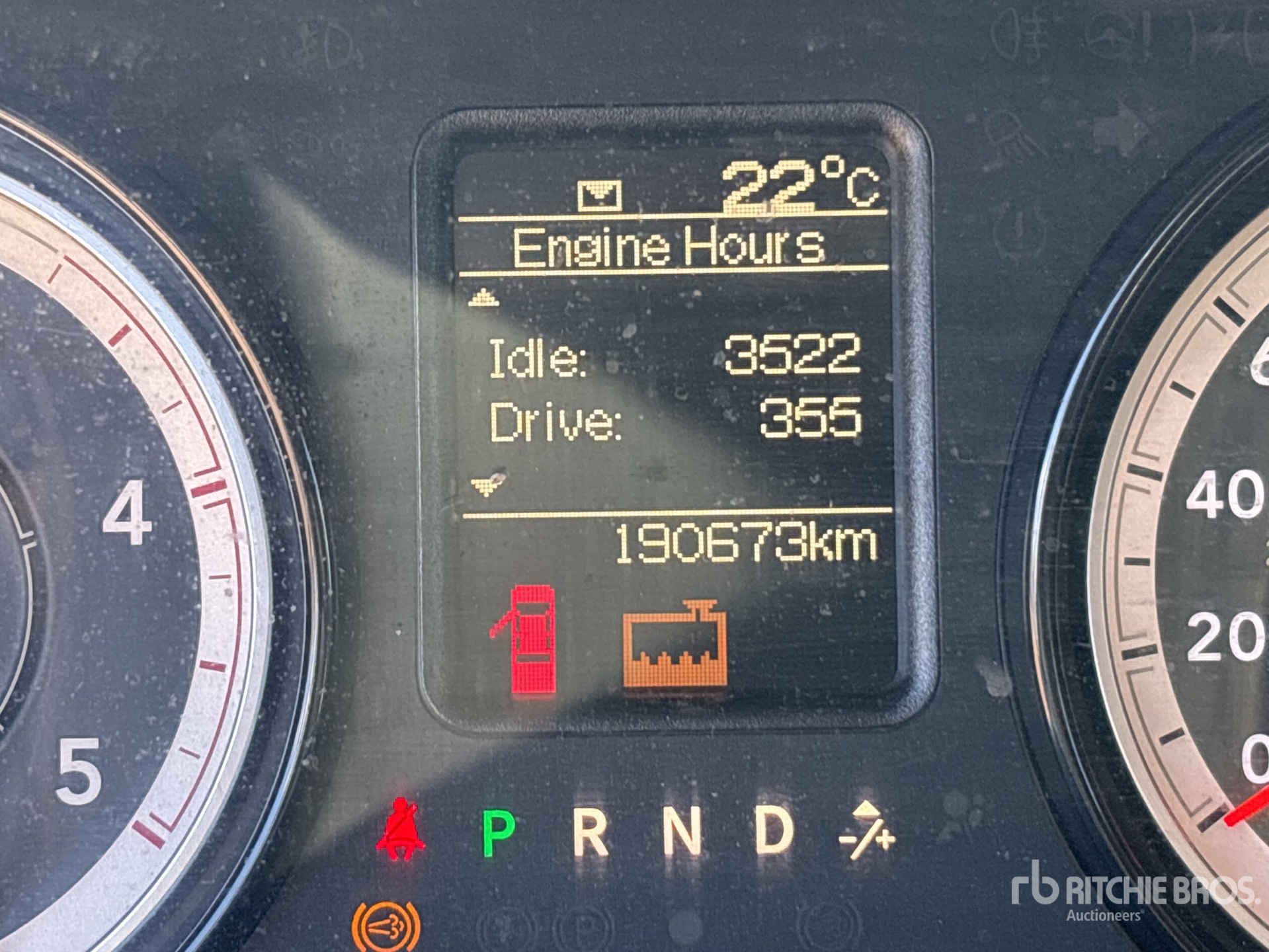 General Appearance with Hour Meter / Odometer