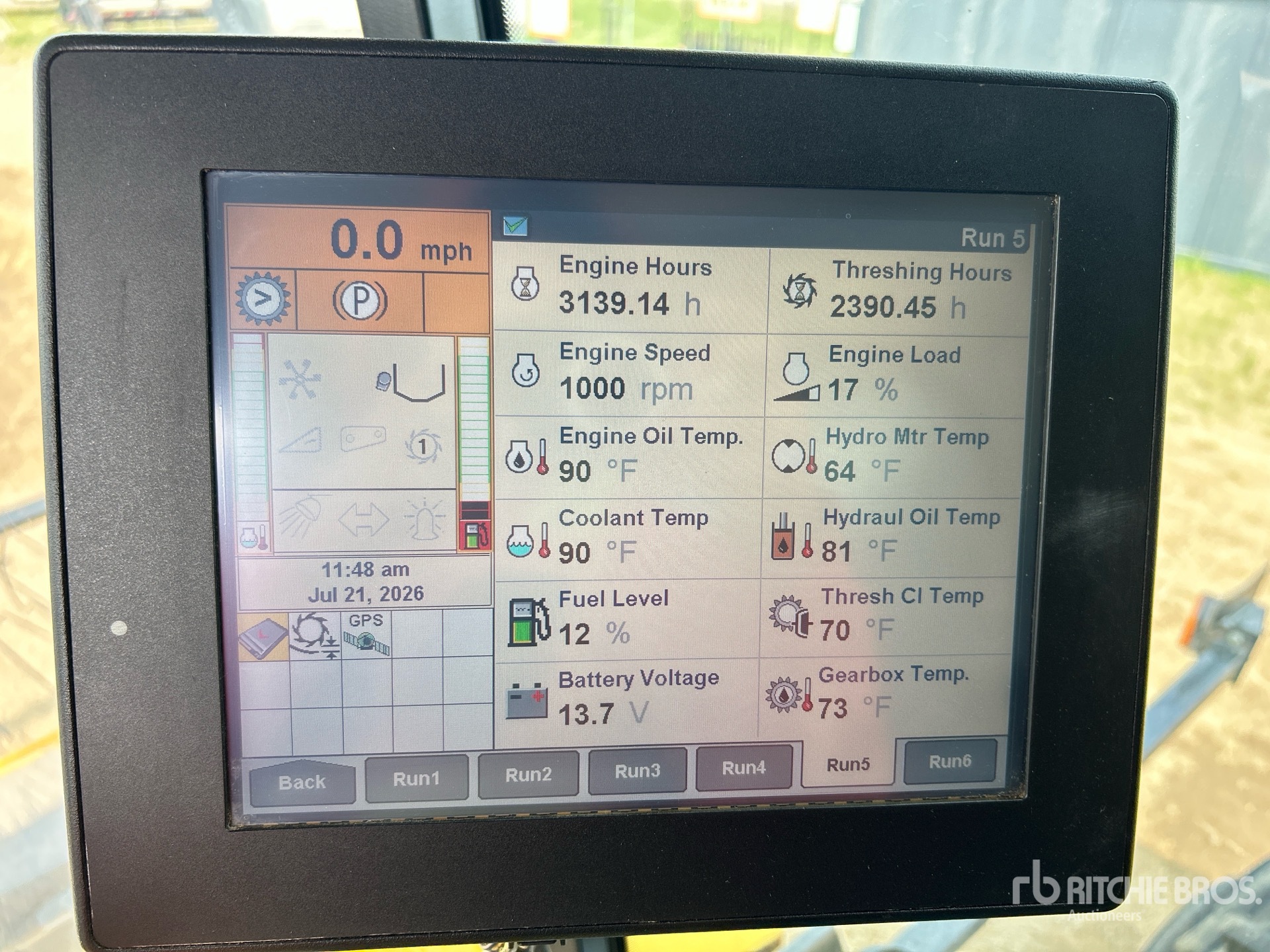 General Appearance with Hour Meter / Odometer