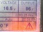 Aspect général with Compteur horaire / compteur kilométrique