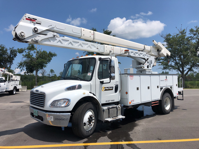 Hi-Ranger HRX-55 Bucket on 2016 Freightliner M2 106 S/A Truck