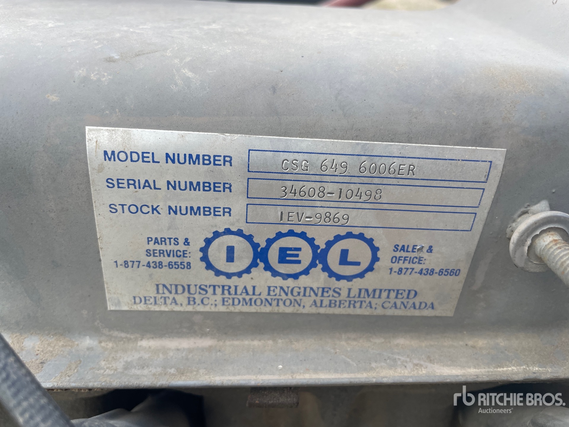 General Appearance with Numéro de série/Numéro d'identification du véhicule automobile