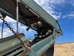 Chassis with Discharge Conveyor Rollers