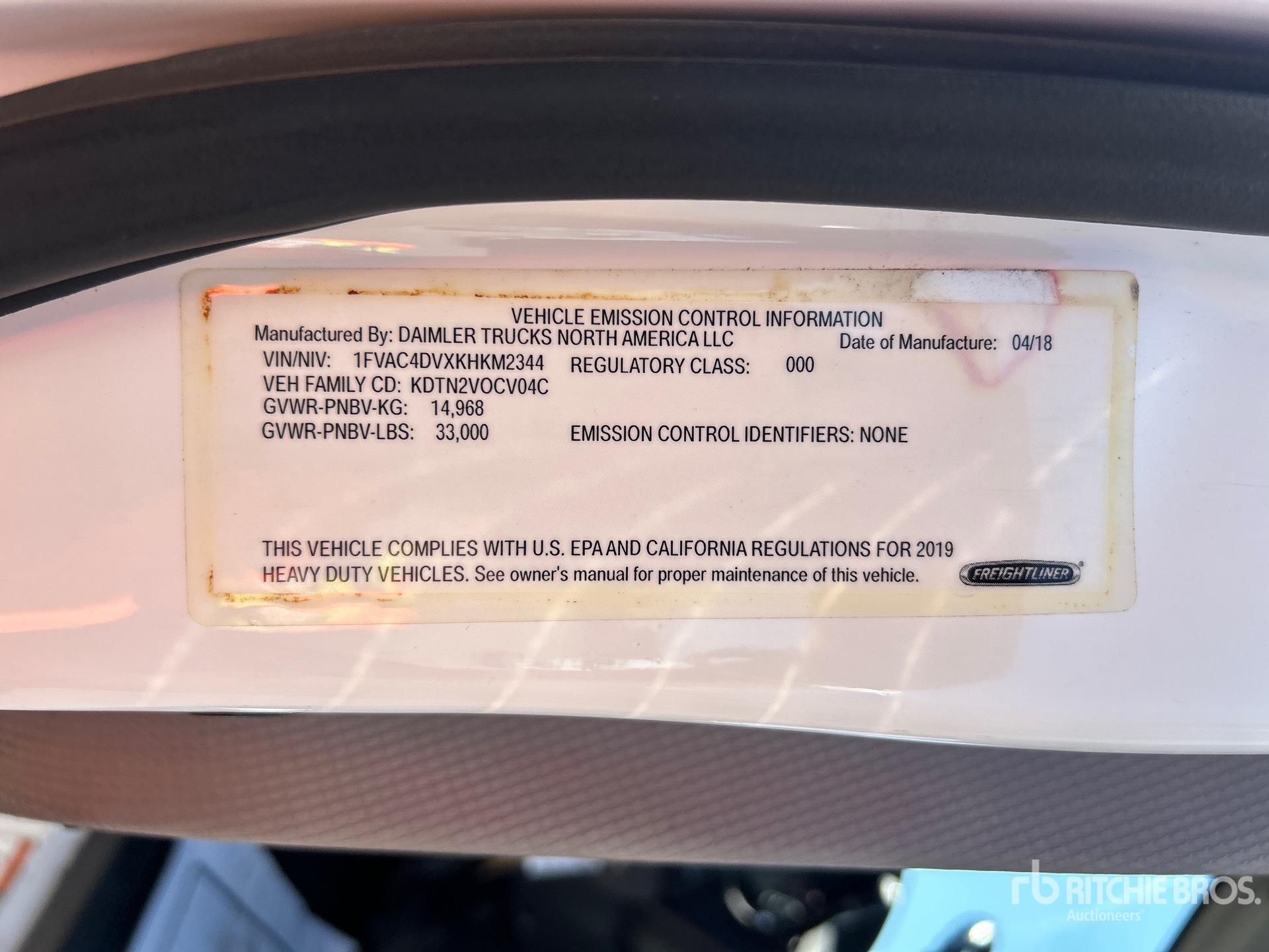 2019 Freightliner M2 112