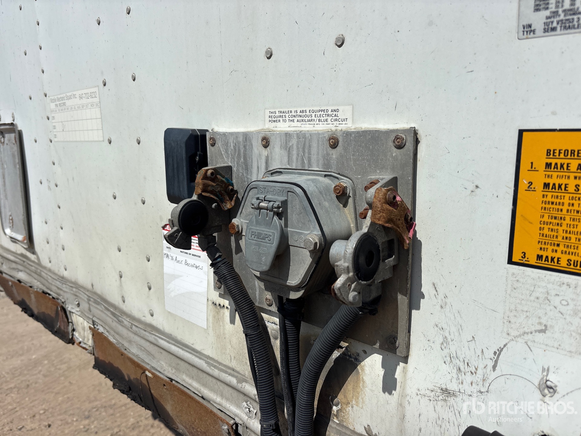 2007 Utility 53 ft x 102 in T/A