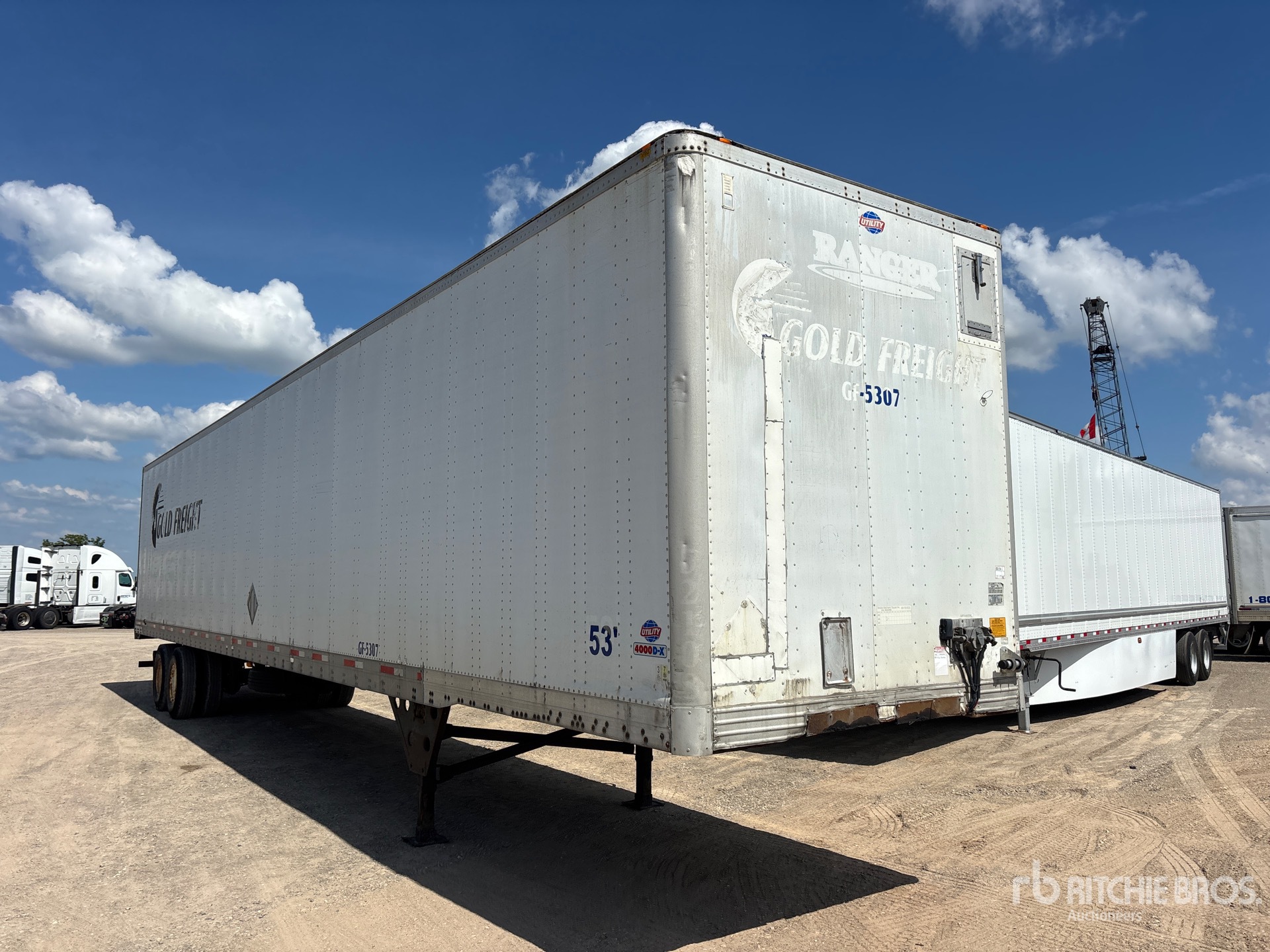 2007 Utility 53 ft x 102 in T/A