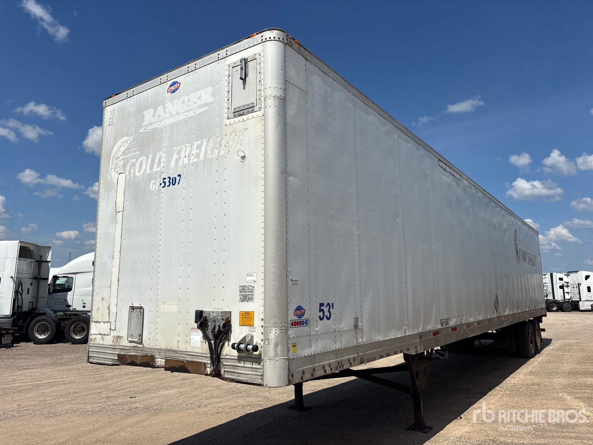 2007 Utility 53 ft x 102 in T/A