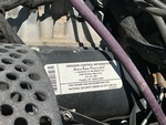 Engine with Emission Certification Label