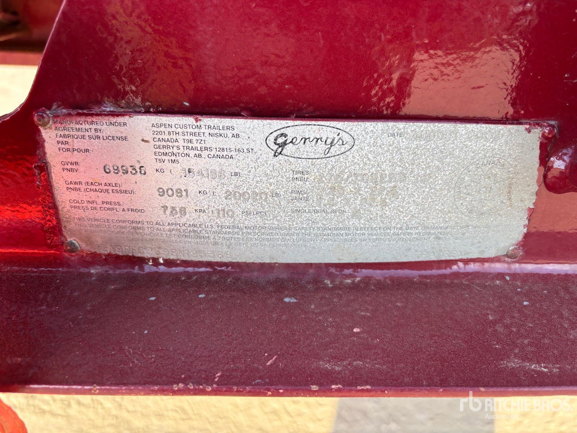 2006 Gerrys 120000 LB 53 FT 24-WHEEL FLATBED