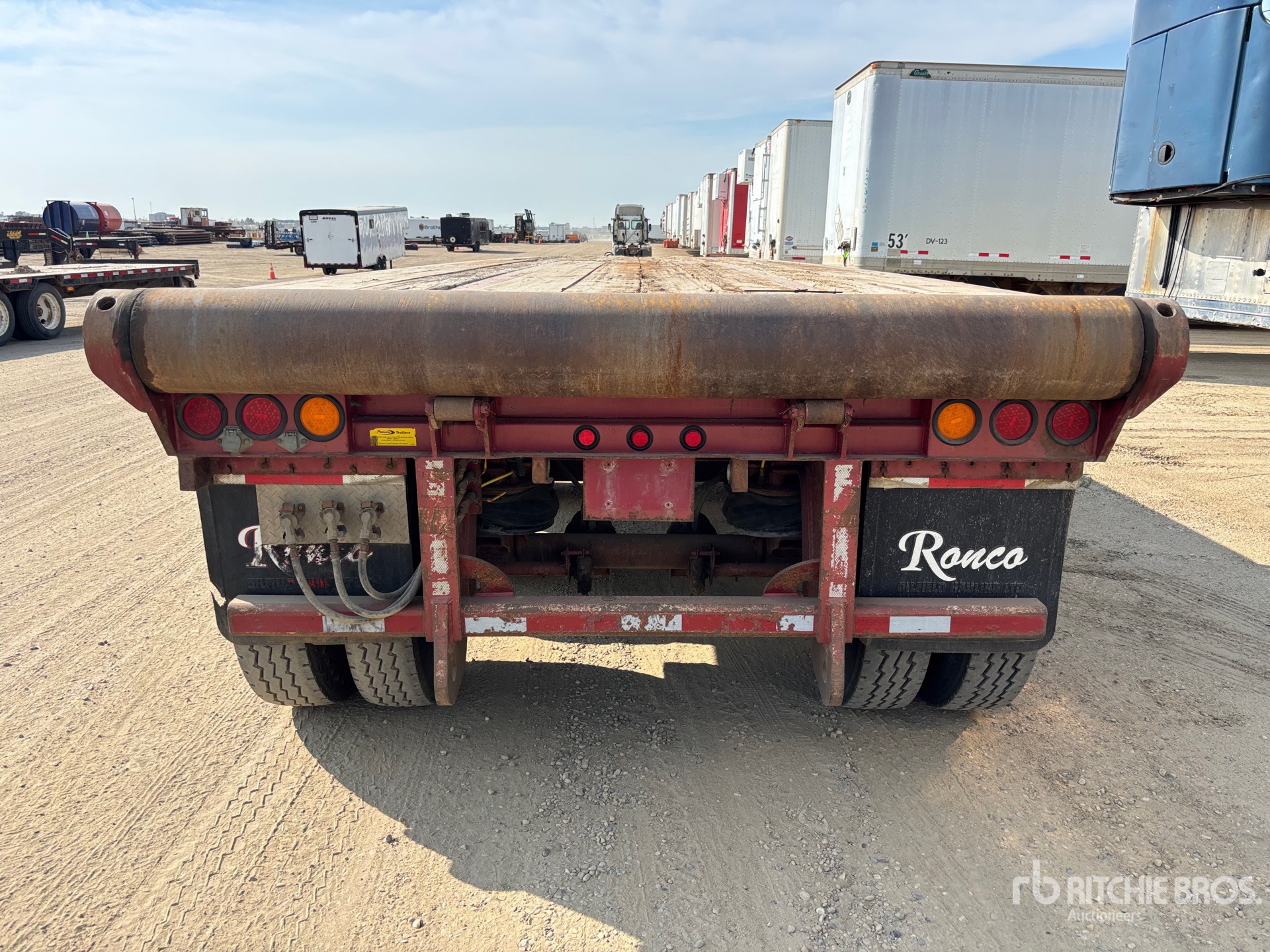 2012 Peerless 67461 LB 50 FT TRI/A FLATBED