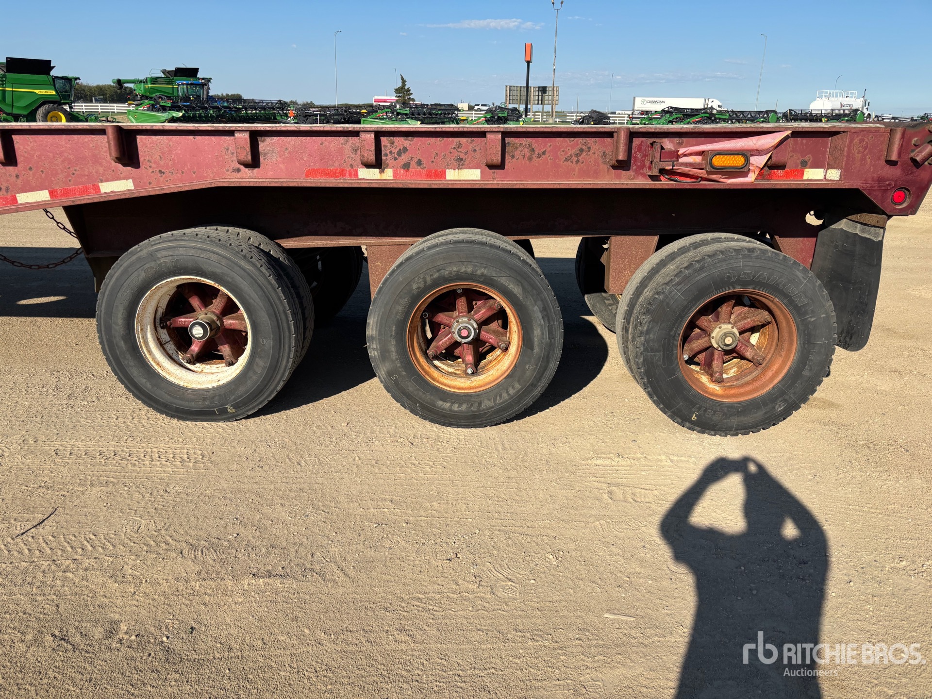 1995 Peerless 48 FT TRI/A FLATBED