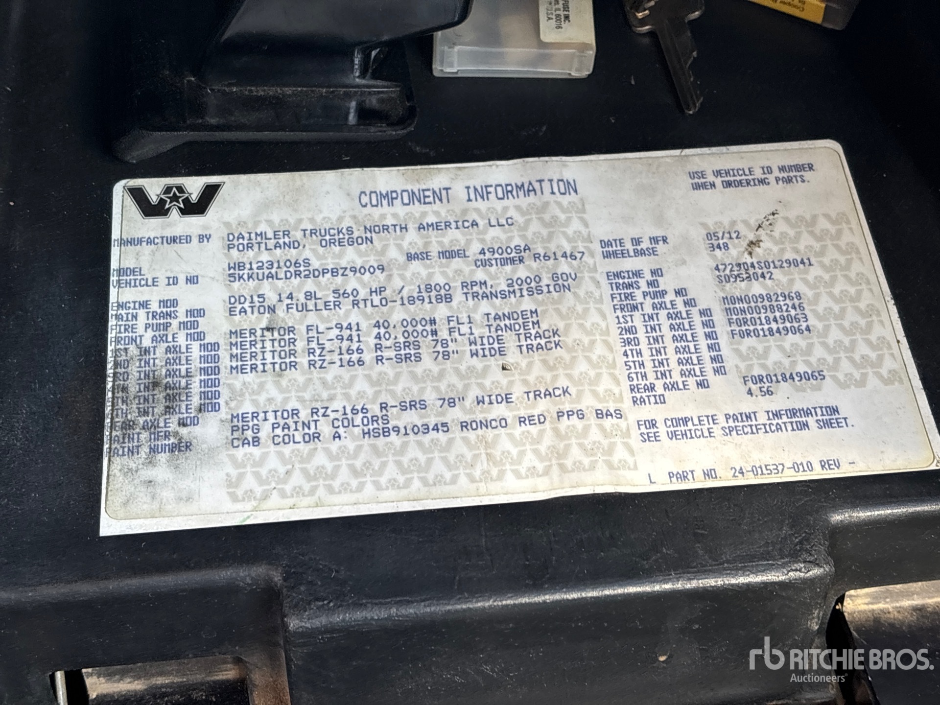 2013 Western Star 4900TS