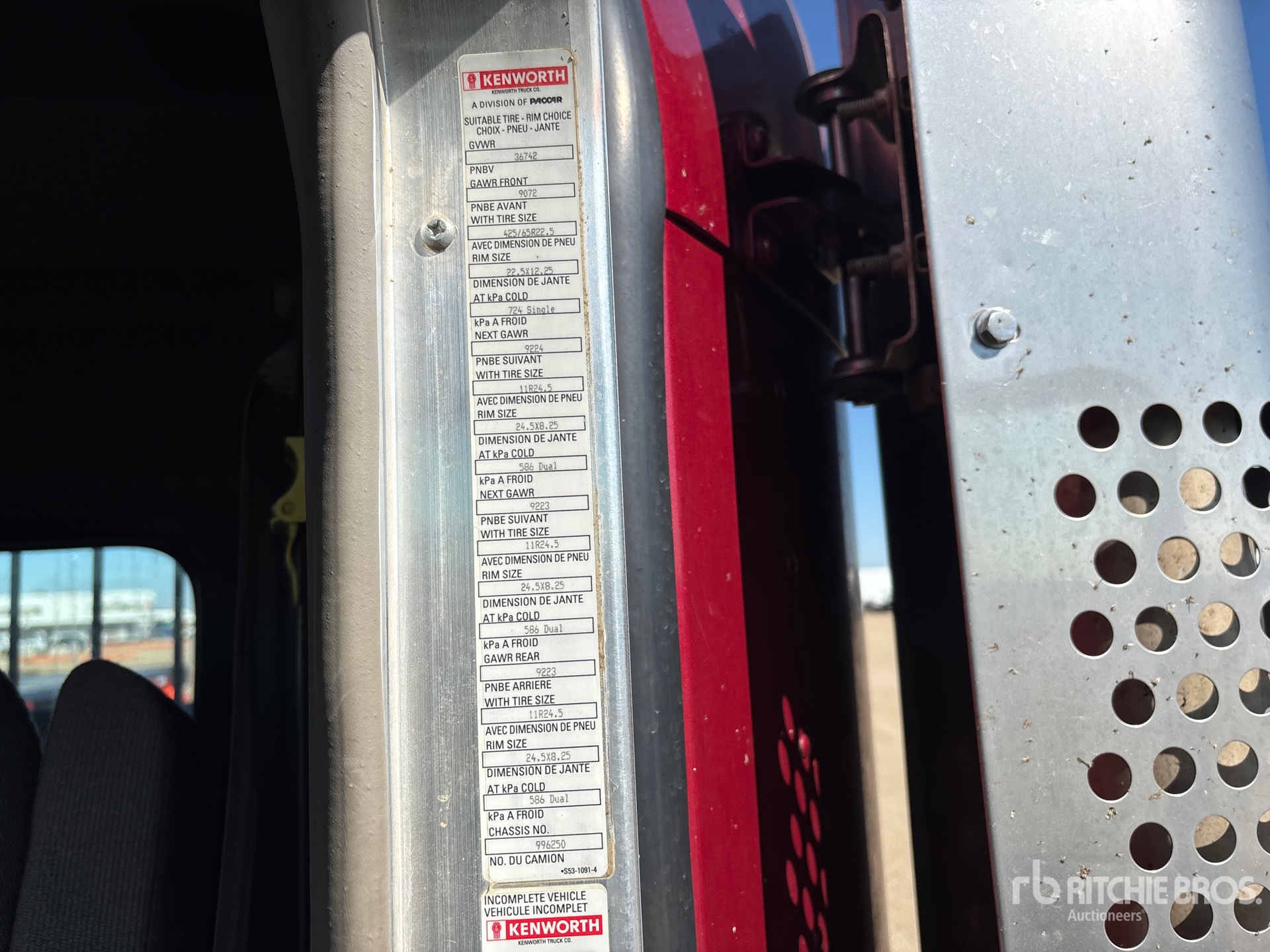 2018 Kenworth T800