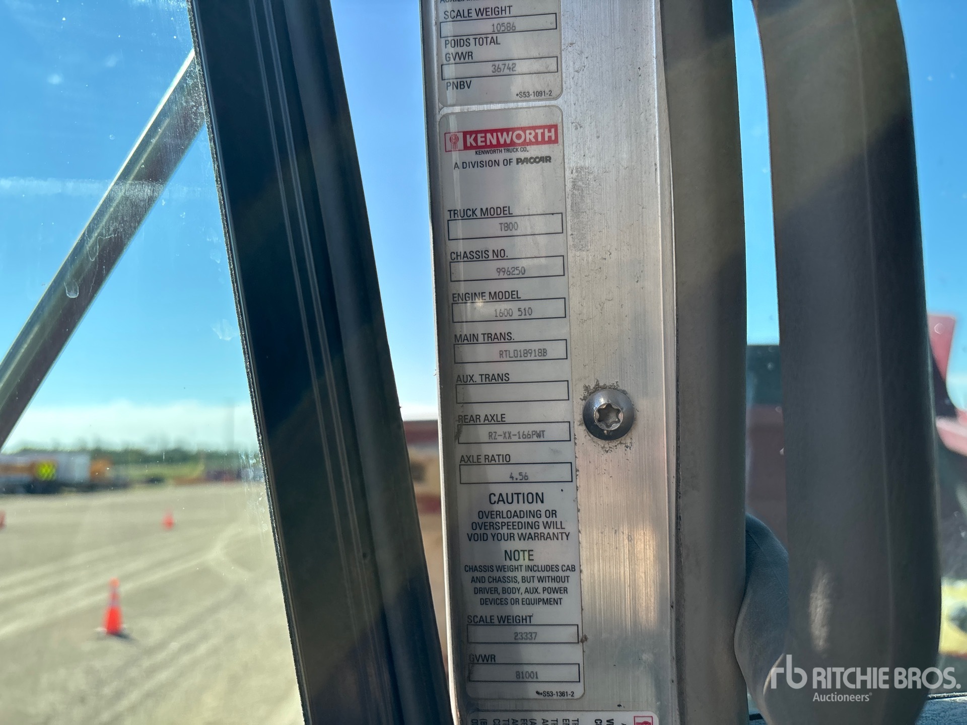 2018 Kenworth T800