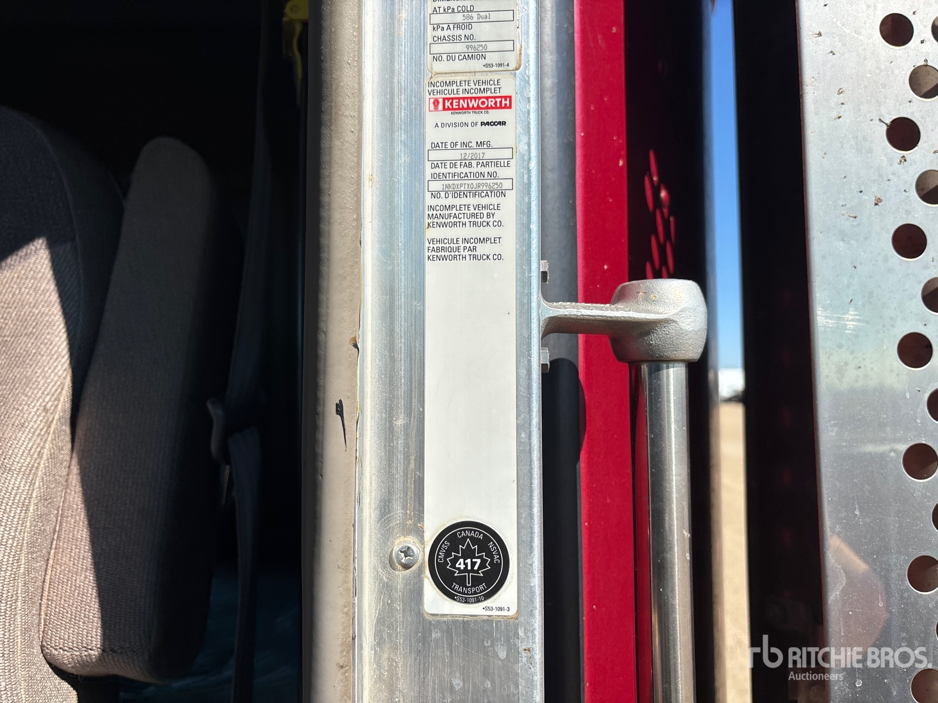 2018 Kenworth T800