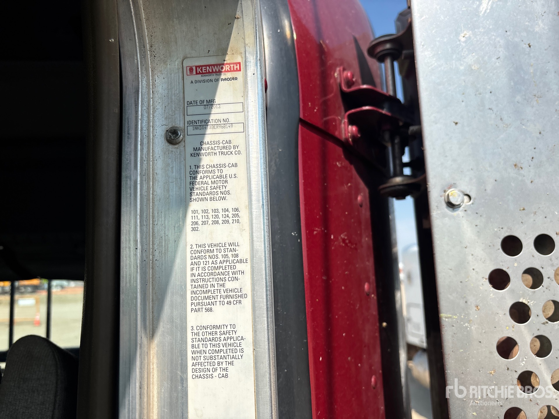 2014 Kenworth T800