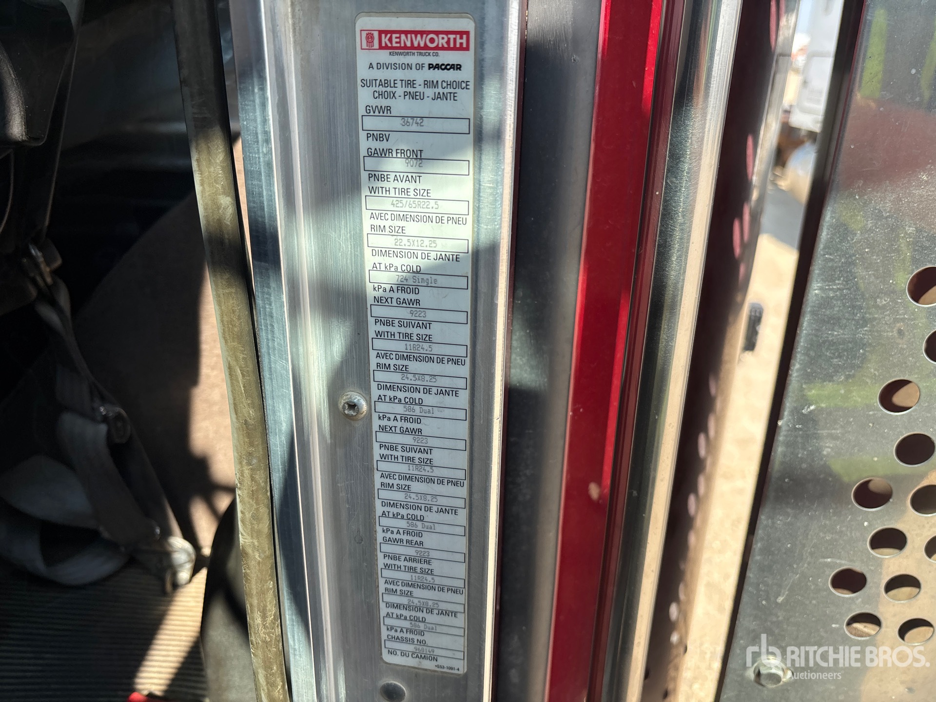 2014 Kenworth T800