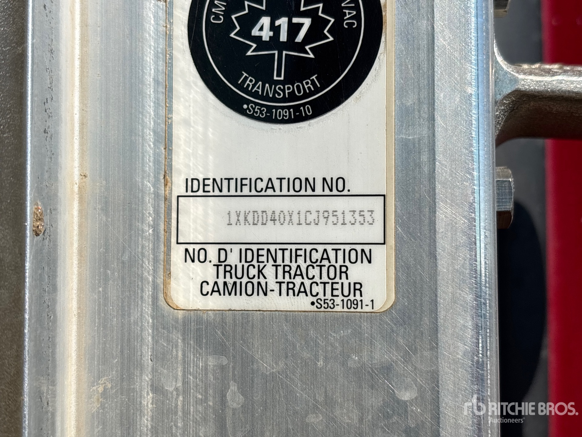 2012 Kenworth T800