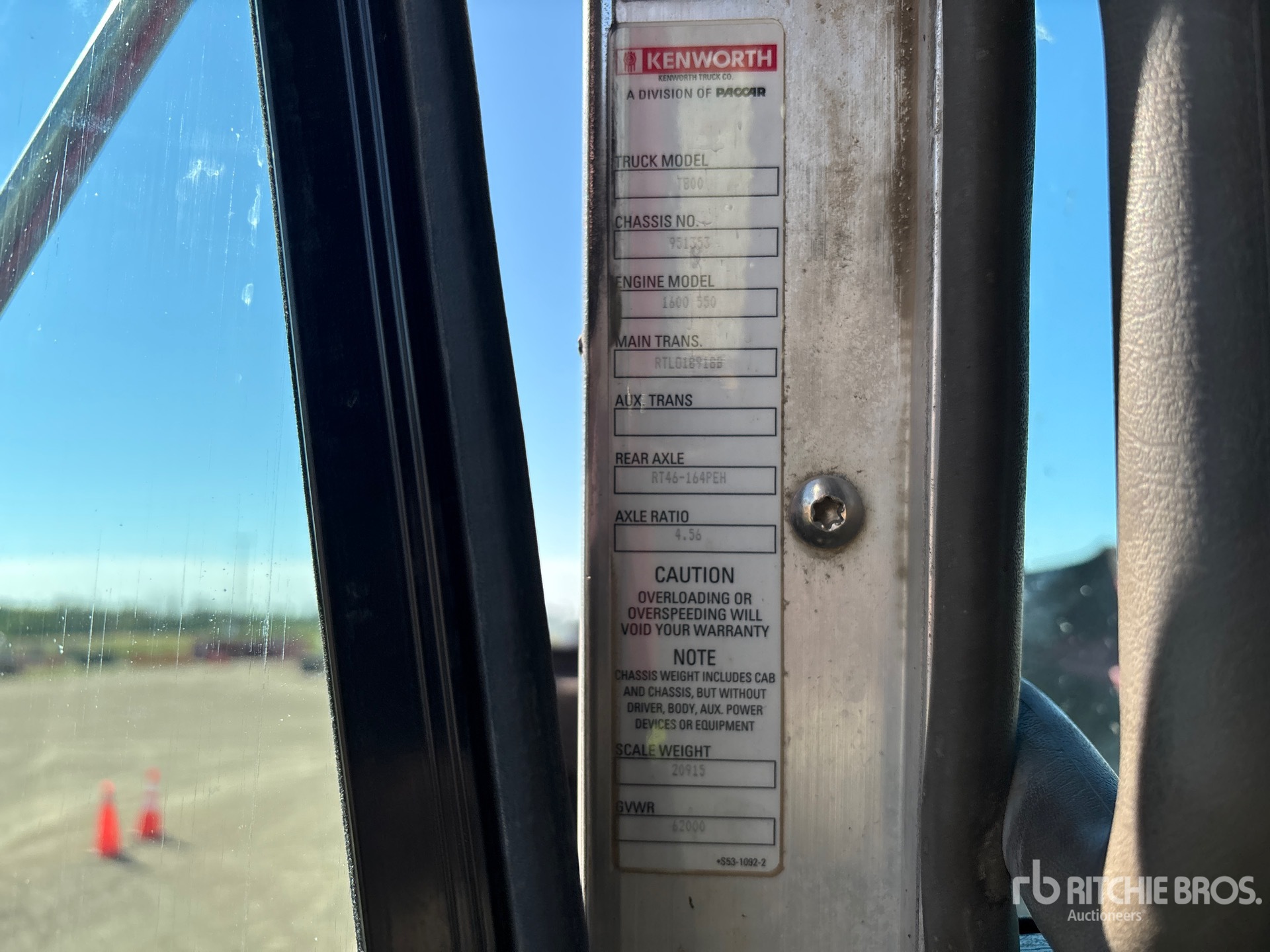 2012 Kenworth T800