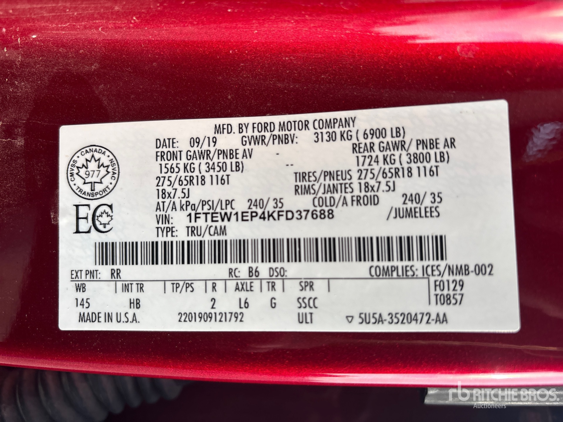 2019 Ford F-150