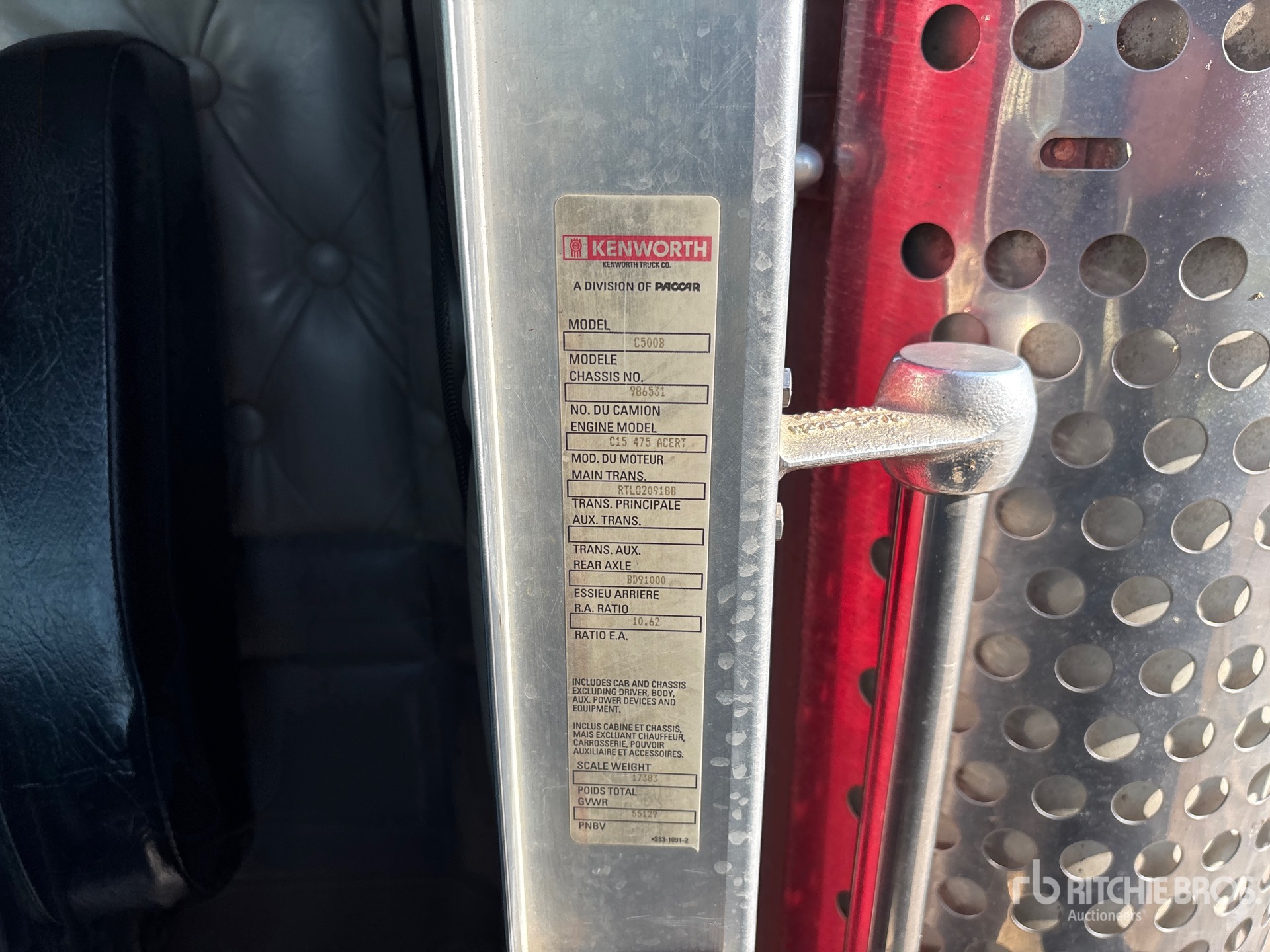 2006 Kenworth C500B