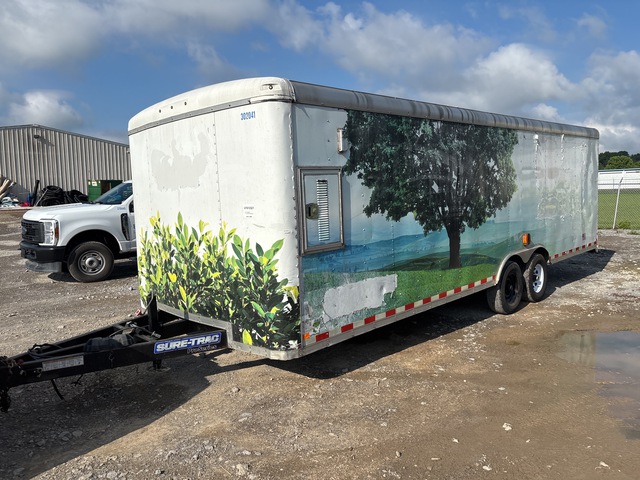 2017 Novae Sure-Trac Pro Series 24 ft T/A Enclosed Trailer