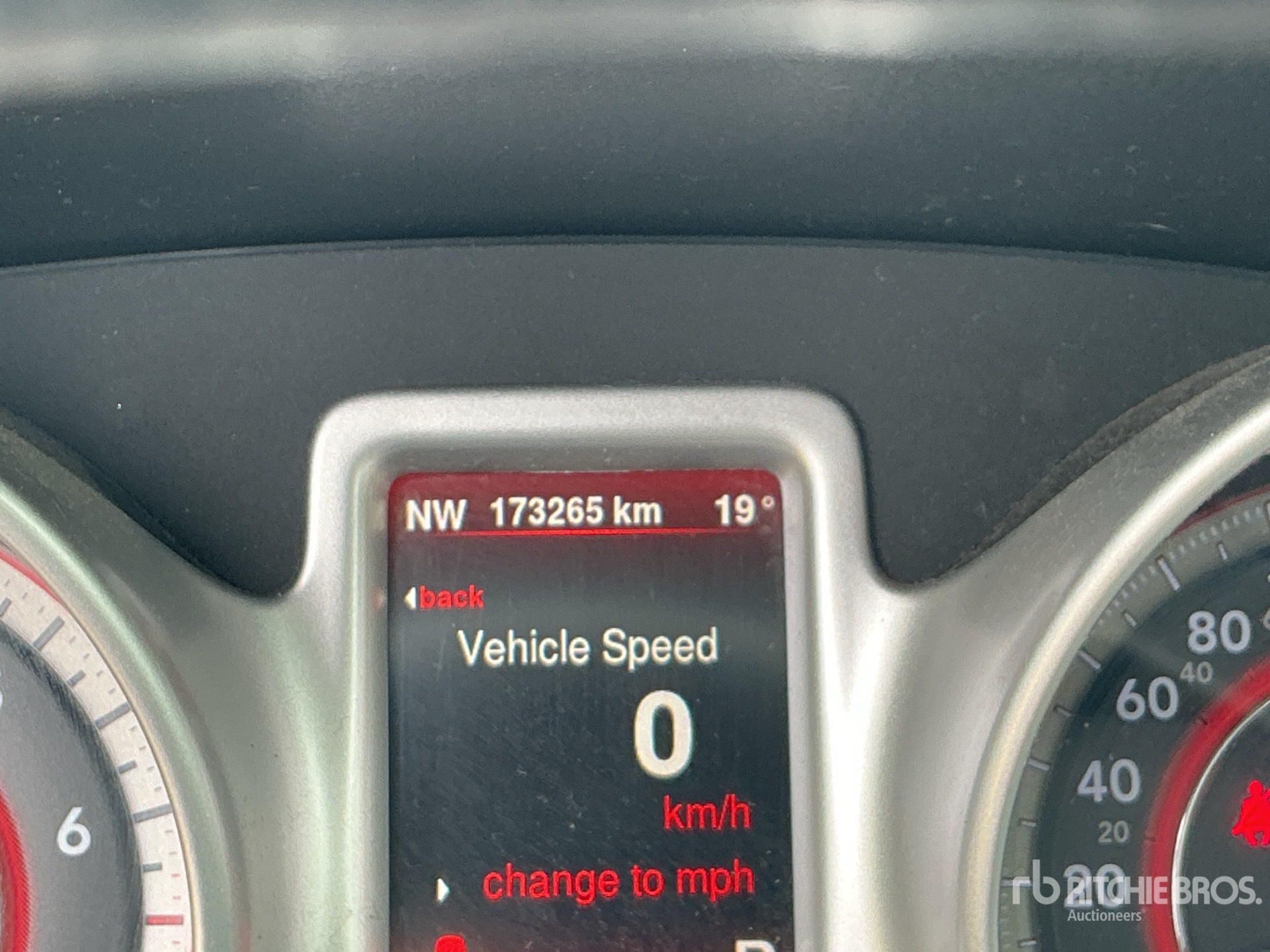 General Appearance with Hour Meter / Odometer