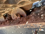 Undercarriage with Left Carrier Rollers
