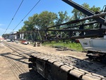 Crane Superstructure with Boom Length