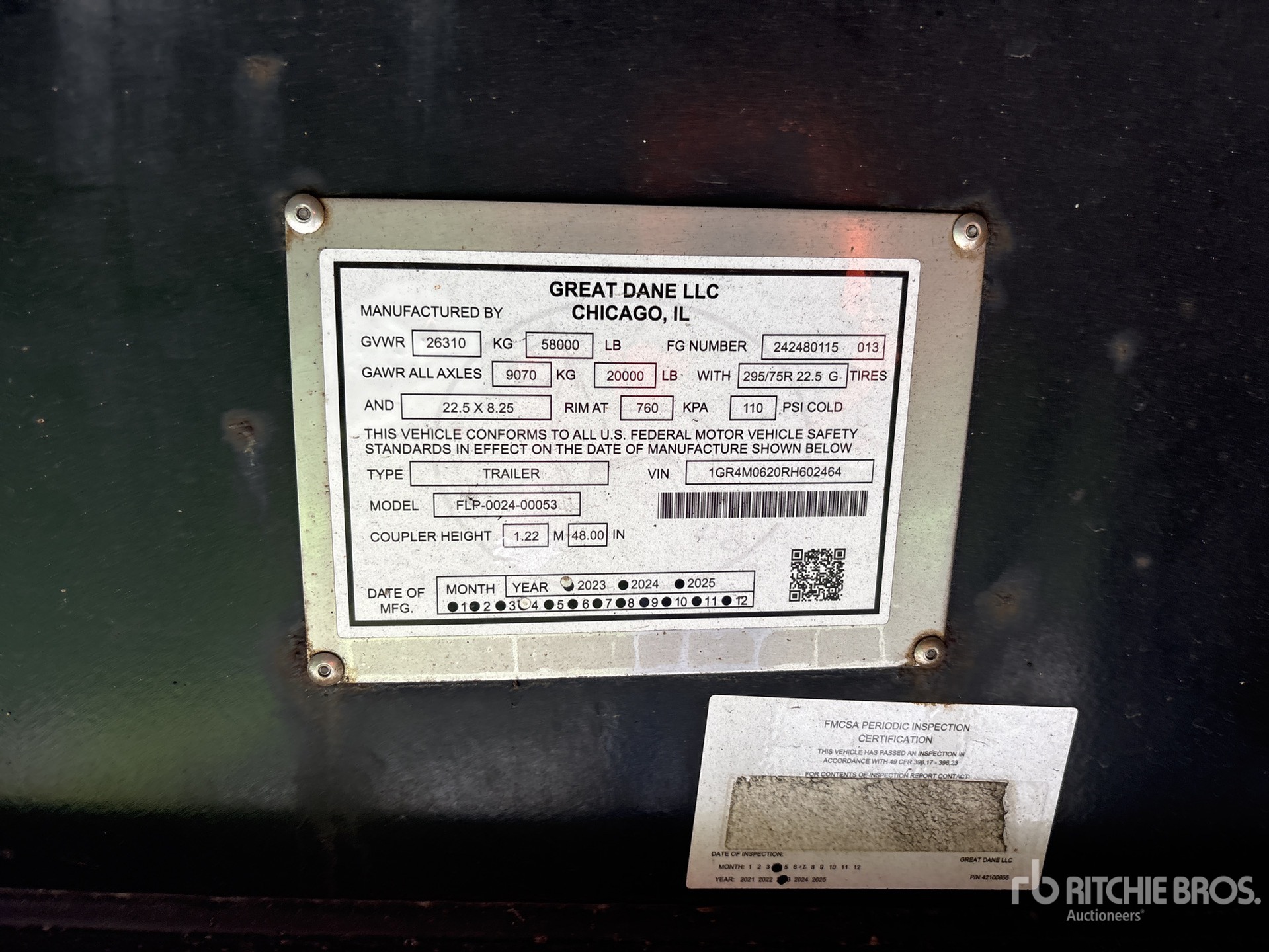 Photo of a 2024 Great Dane FLP-0024-005