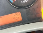 General Appearance with Hour Meter / Odometer