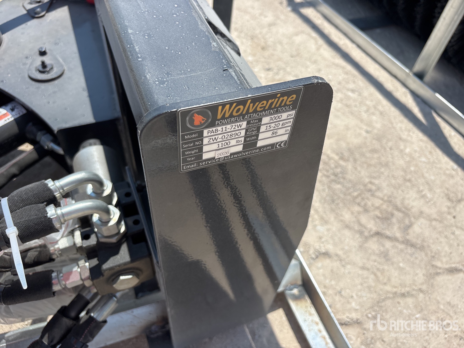 2026 Wolverine PAB-11-72W