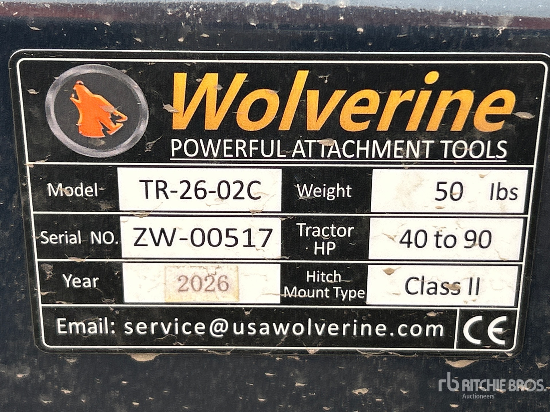 2026 Wolverine TR-26-02C