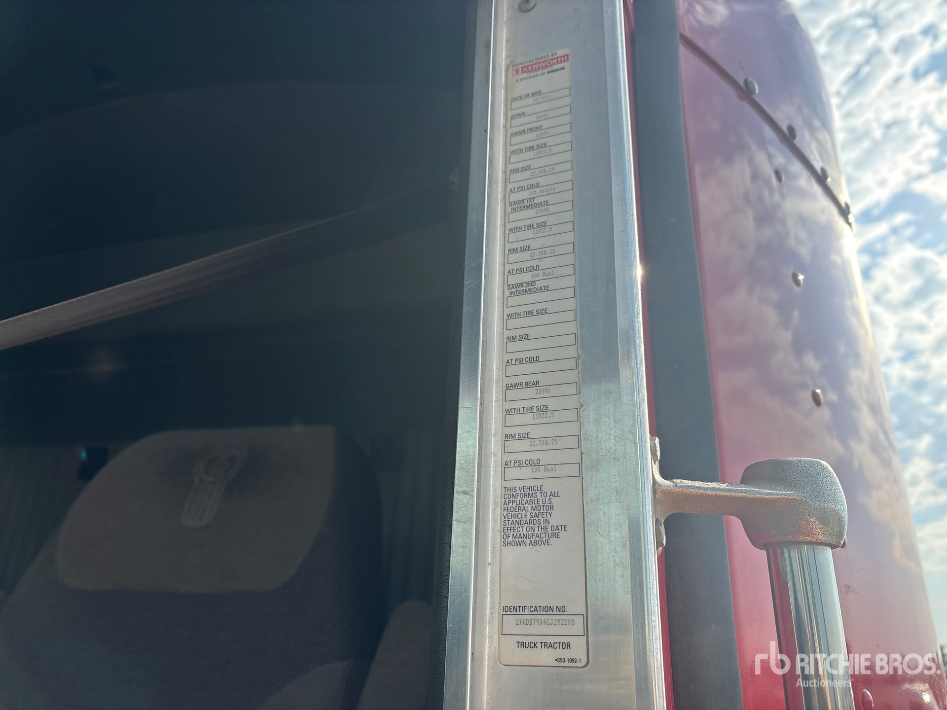 2012 Kenworth T800