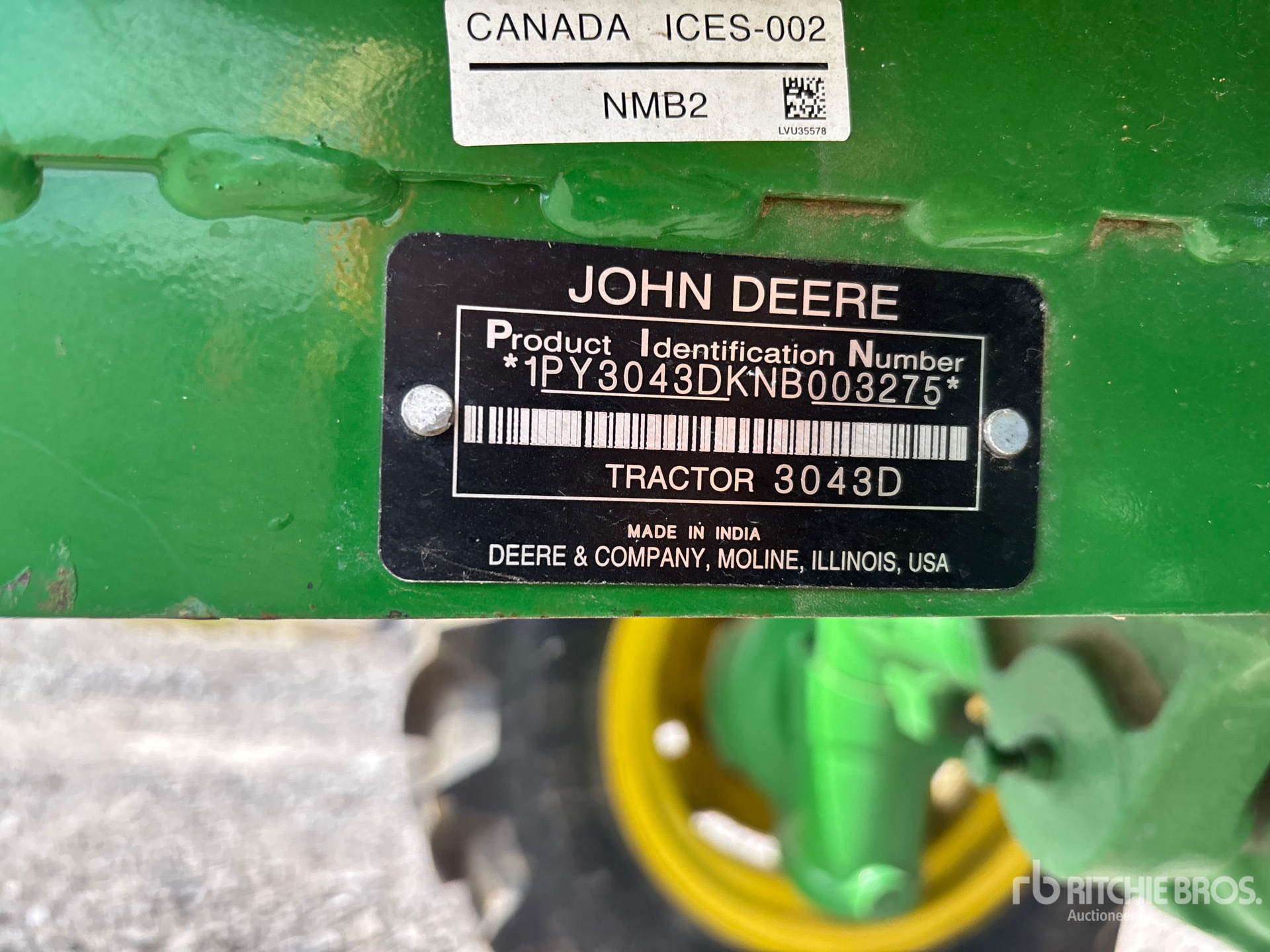 2022 John Deere 3043D