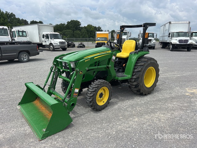2021 John Deere 3025e 4wd Utility Tractor