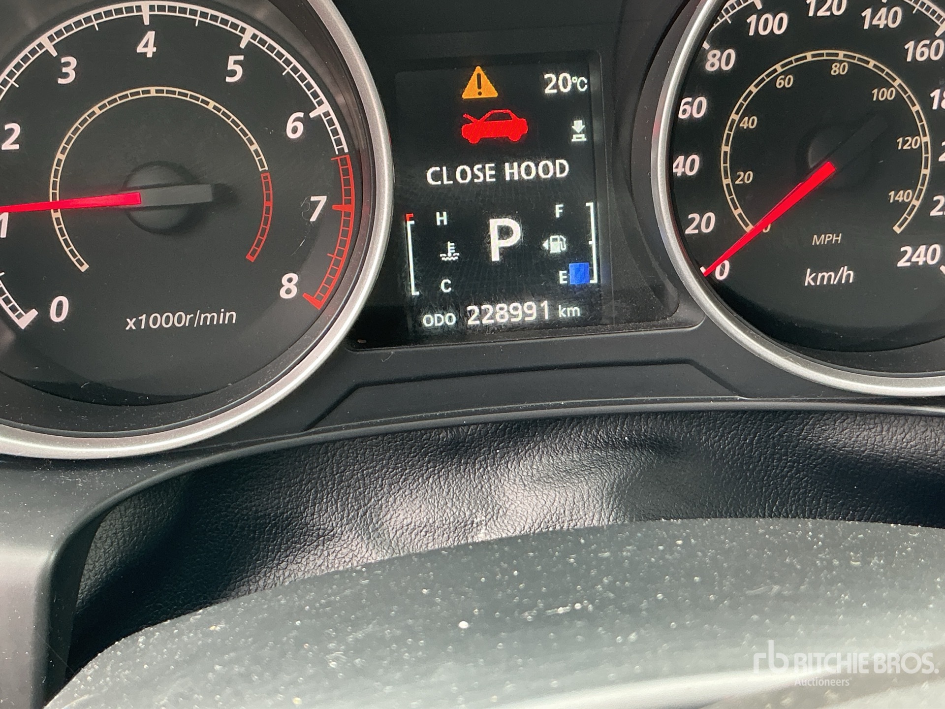 General Appearance with Hour Meter / Odometer