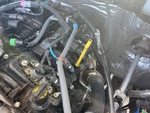Engine with Fuel Leaks